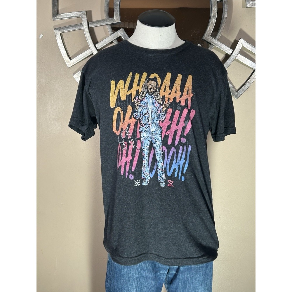 Seth "Freakin"‎ Rollins Entrance Chant T-Shirt 500 Level WWE Medium M Shirt